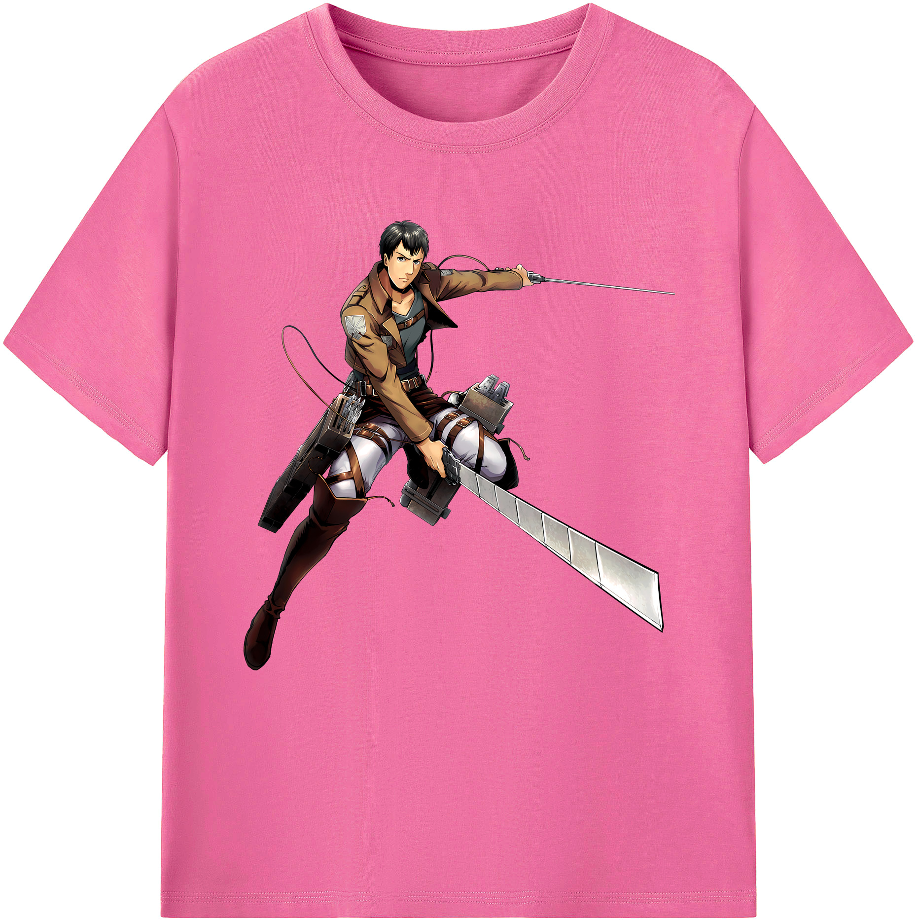 （画像用） 進撃の巨人 ベルトルト・フーバー Attack on Titan Bertholdt Hoover レディースカジュアルプリントTシャツ（綿100％）